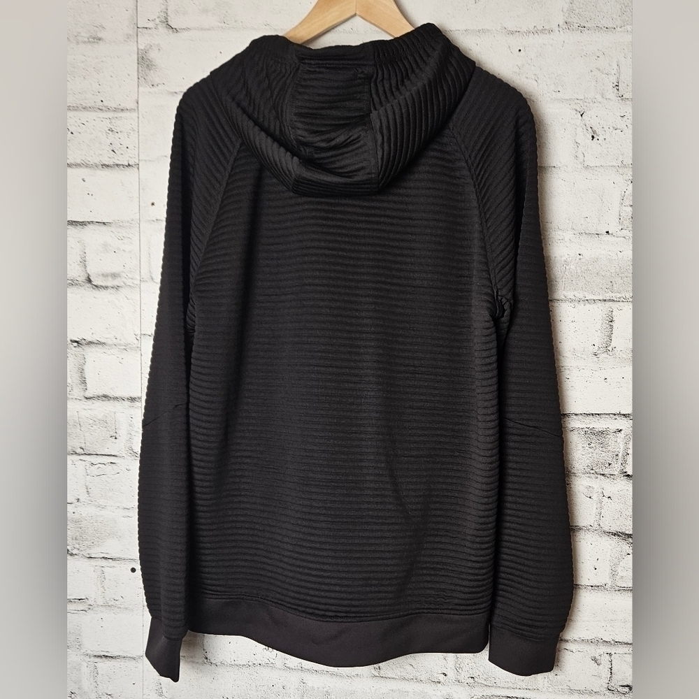 Apana Men's Black Ottoman Pullover Hoodie - Picture 4 of 11
